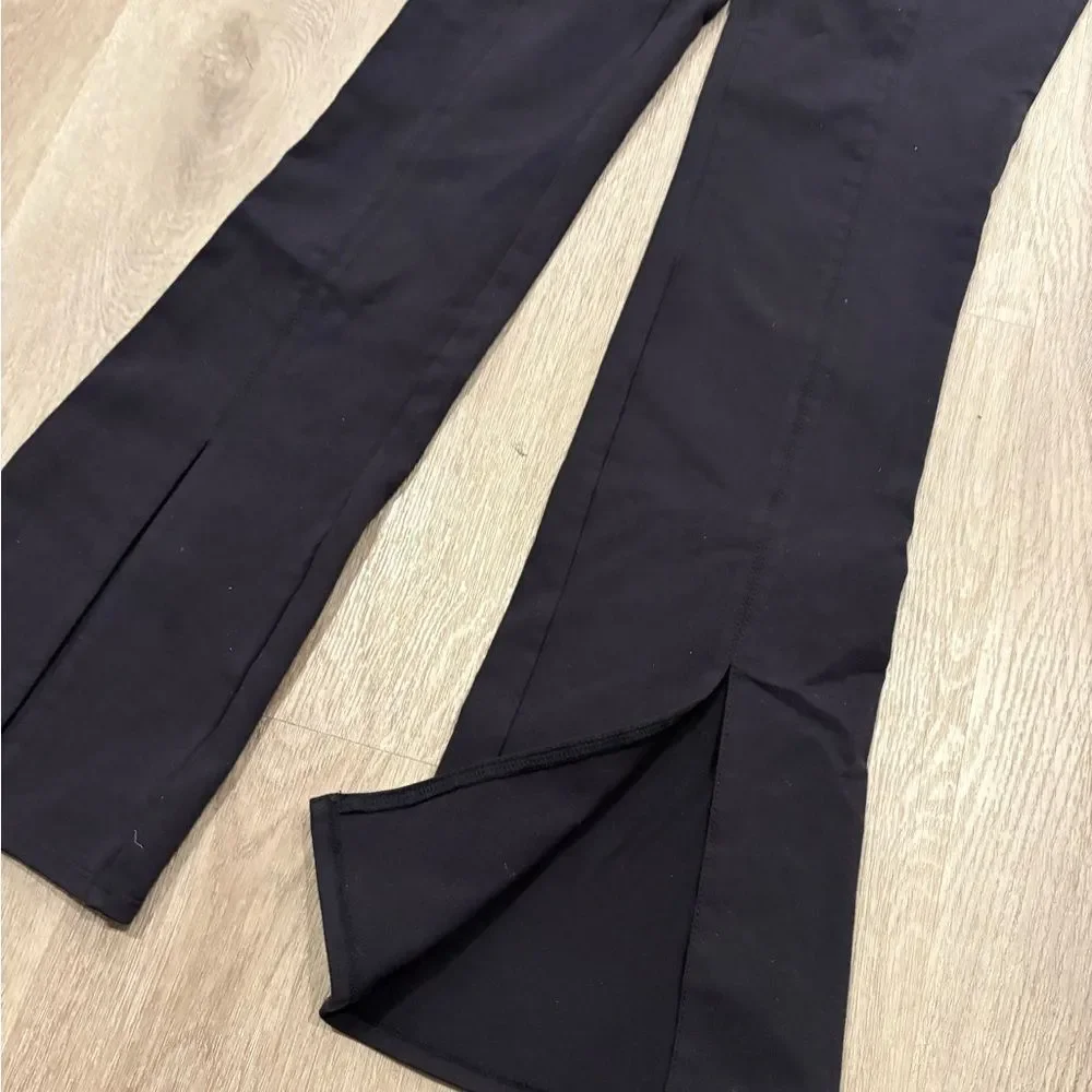 Alo Yoga Airbrush High-Waist Flutter Legging Black Size Small